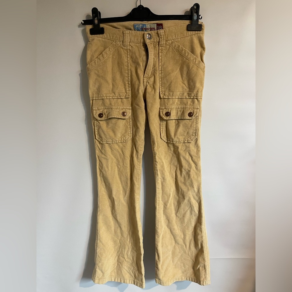 Roxy Girl Corduroy Flair Cargo Pants